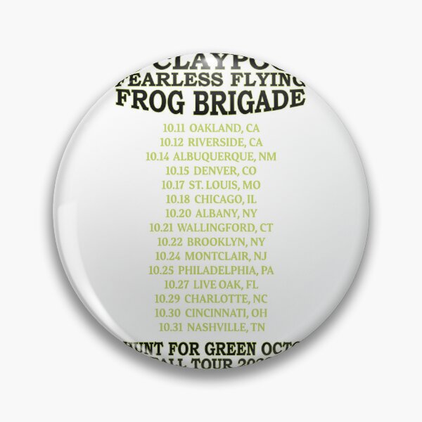 Item preview, Les Claypool – Hunt for Green October Tour T-Shirt designed and sold by shippsclamanc.