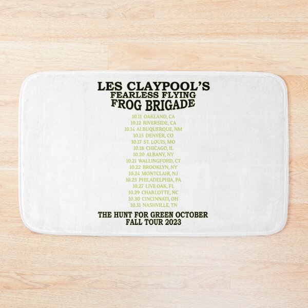 Item preview, Les Claypool – Hunt for Green October Tour T-Shirt designed and sold by shippsclamanc.