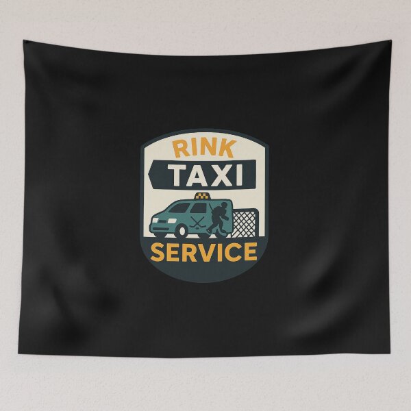 Item preview, Rink Taxi Service designed and sold by JapplesBrewer.