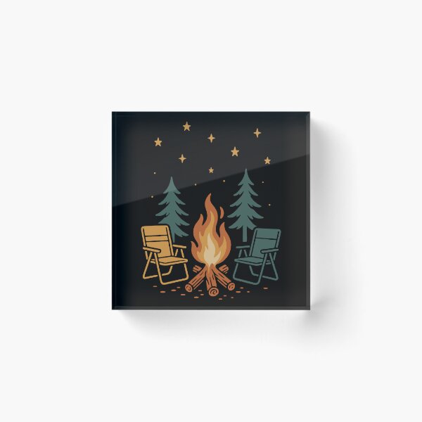 Item preview, Camping Funny Campfire Camper Adventure designed and sold by LuminOrb.
