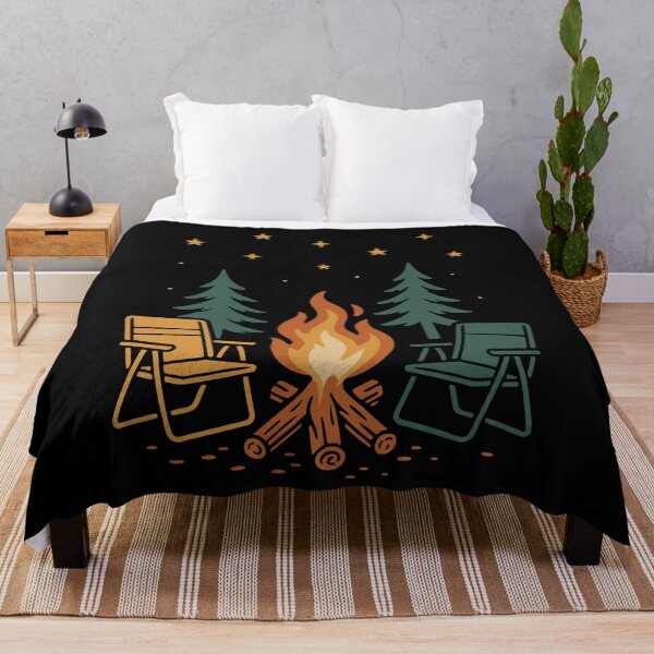 Item preview, Camping Funny Campfire Camper Adventure designed and sold by LuminOrb.
