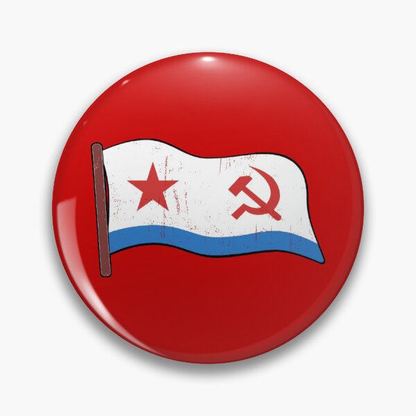 Item preview, Soviet Navy Flag Art Print | USSR Naval Ensign Poster - Cold War Maritime History, Communist Nautical Decor & Soviet Naval Jack Stickers designed and sold by RevolutionToday.
