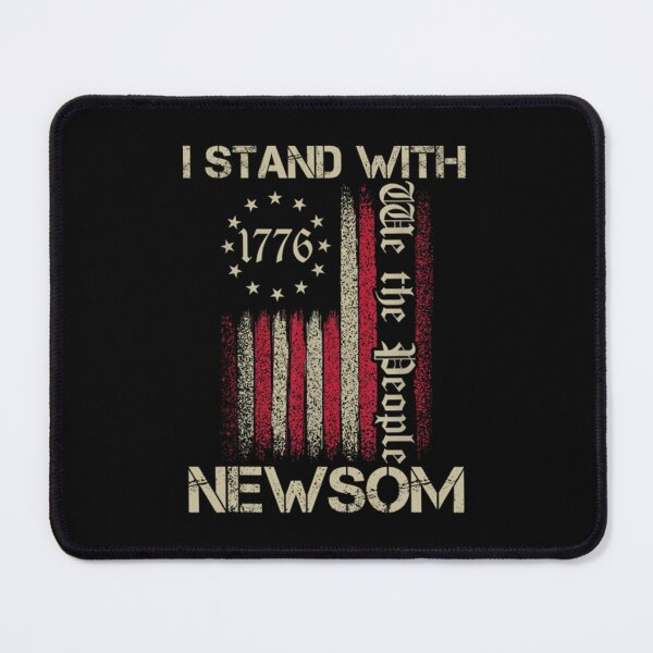 Item preview, I Stand With Gavin Newsom California Governor usa flag 2025 designed and sold by danieaj.