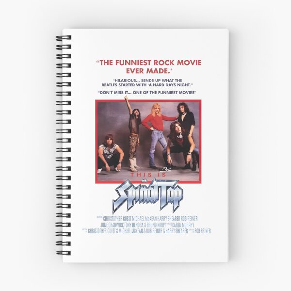 Item preview, This is Spinal Tap - Movie Poster Inspired Unisex White T-Shirt designed and sold by Thorntonz1.