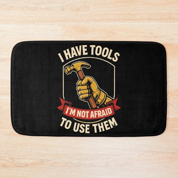 Item preview, I Have Tools I'm Not Afraid Garage Mechanic designed and sold by LuminOrb.