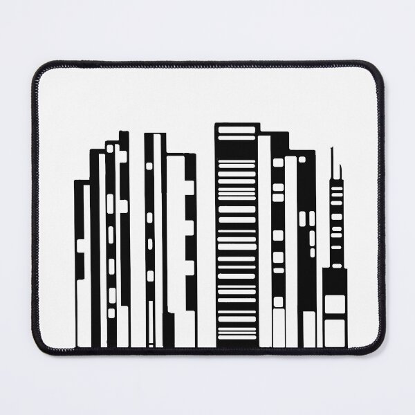 Item preview, Copie de Paysage Urbain 12 (simple, noir et blanc, minimaliste) designed and sold by EBFCDesigns.
