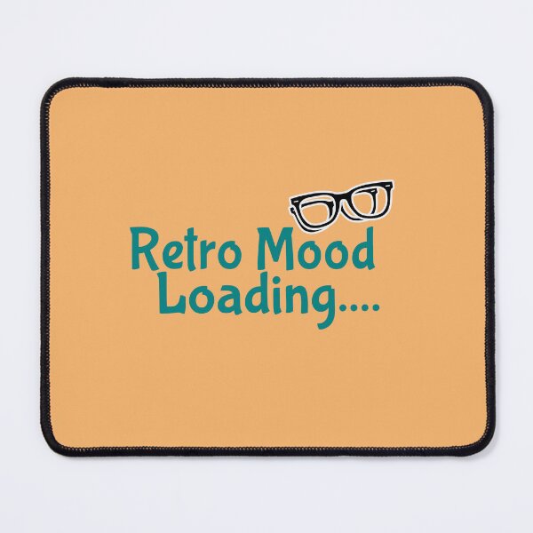 Item preview, Retro Mood Loading... A minimalist text design designed and sold by Vibezo.
