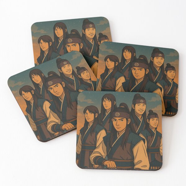 Item preview, Hwarang – Vintage Style Korean Drama Poster designed and sold by KMChronicles.