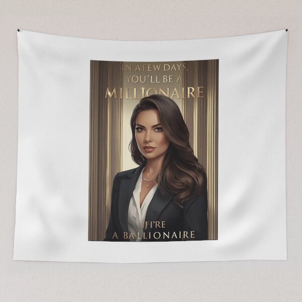 Item preview, In a Few Days I Will Make You a Millionaire – Ironic Motivational Poster designed and sold by RAKO13.