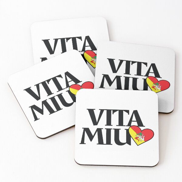 Item preview, Vita Miu Sicilian Saying designed and sold by Freshinkshop.
