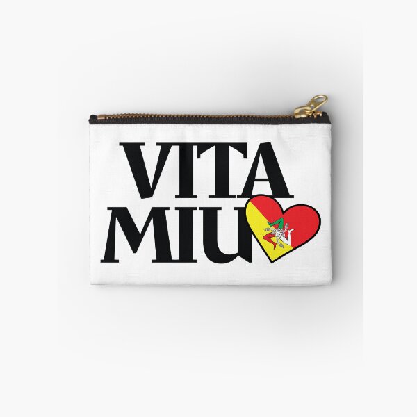 Item preview, Vita Miu Sicilian Saying designed and sold by Freshinkshop.