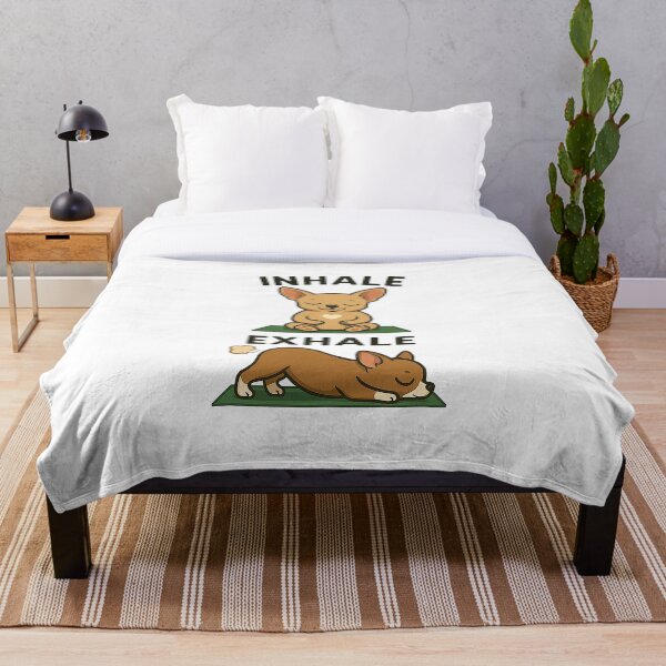 Aperçu de l'œuvre Chihuahua Yoga Inspirez Expirez Chien drôle créée et vendue par Ranout.