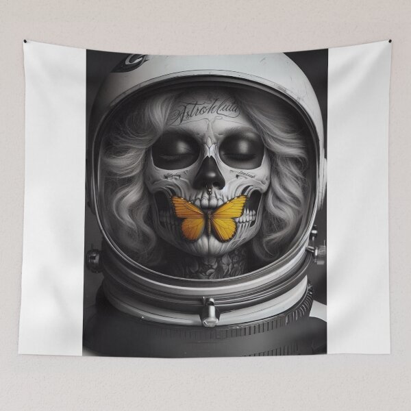 Item preview, "Astropaw-naut: One Small Sniff for Dog, One Giant Woof for Mankind" designed and sold by Print Fiction.