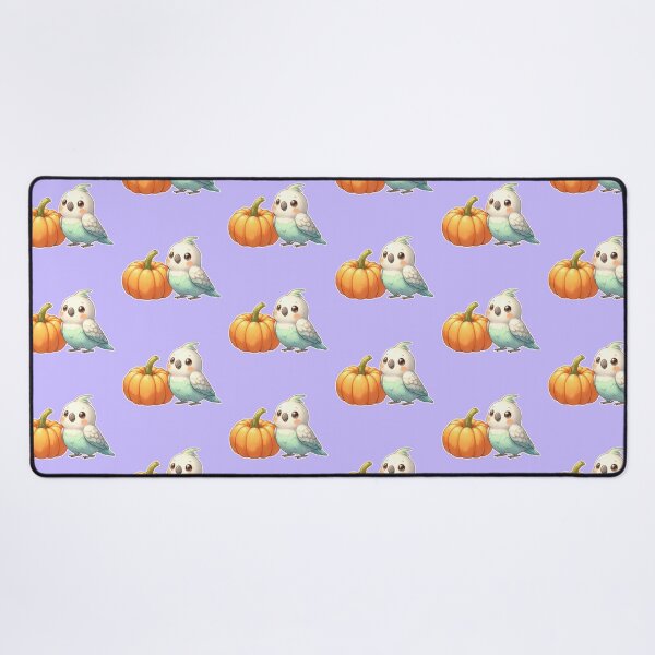 Item preview, Autumn Pumpkin Parrot – Cute Tropical Fall Bird Illustration designed and sold by Sugar Wisdom .