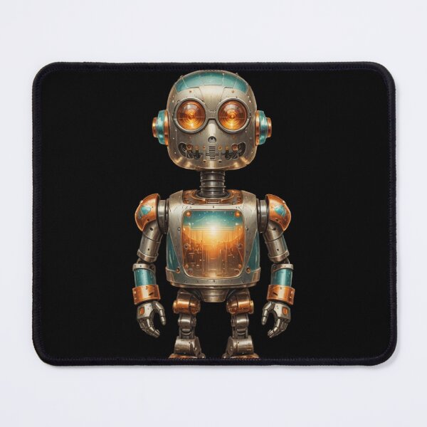 Item preview, Cute Robot Copper and Green Sci-Fi designed and sold by Static-Fractal.