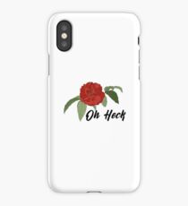 Oh Heck Flower iPhone Case