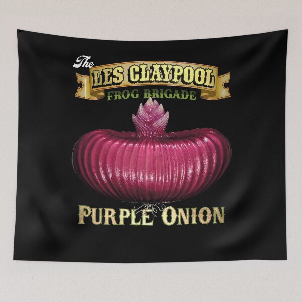 Aperçu de l'œuvre T-shirt Les Claypool - Oignon violet créée et vendue par shippsclamanc.