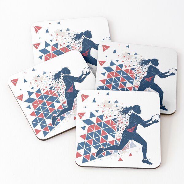 Item preview, Fearless Women’s Rugby – Strong Female Athlete Design designed and sold by VividOrganica.