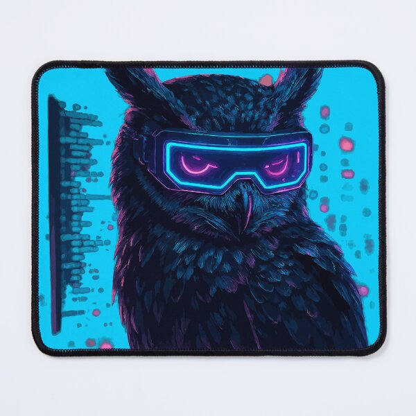 Item preview, Neon Hacker Owl designed and sold by xmoudx.