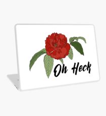 Oh Heck Flower Laptop Skin