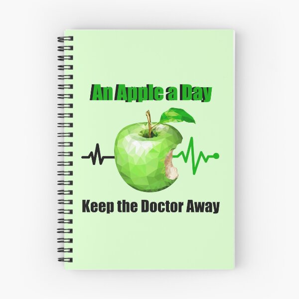 Item preview, An Apple a Day Keeps the Doctor Away – Fun and Colorful Fruit Design designed and sold by koreatvtea.