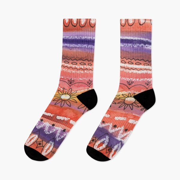 Item preview, Pattern Of Sunny Yellow And Purple Lines Drops Eyes Suns designed and sold by Irina Sztukowski.