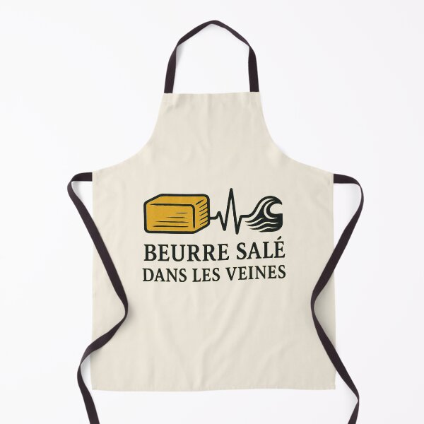 Item preview, Salted butter in the veins — Breton humor designed and sold by Bratak.