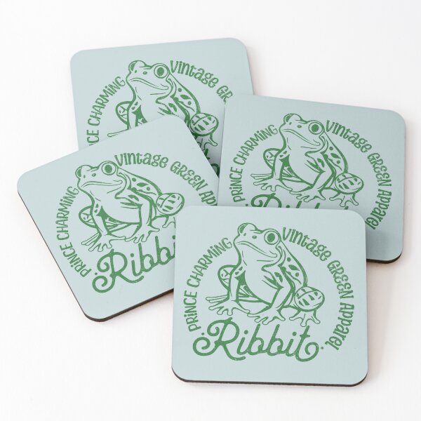 Item preview, Ribbit...Prince Charming retro frog cartoon design designed and sold by AfricaSkyBlue.