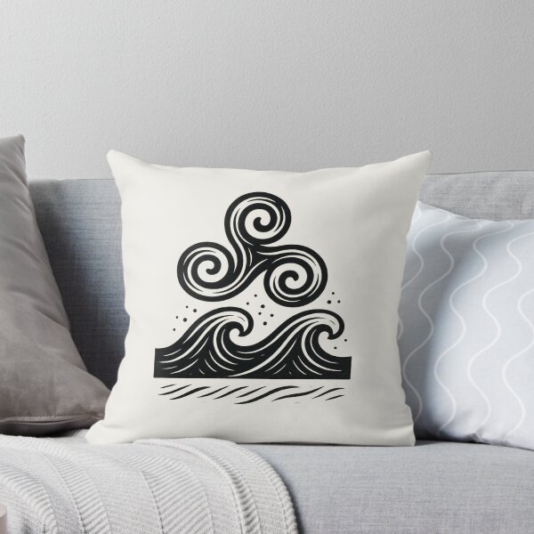 Item preview, Triskel & Sea — Artistic Celtic Waves designed and sold by Bratak.