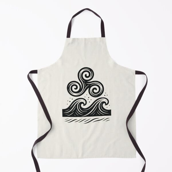 Item preview, Triskel & Sea — Artistic Celtic Waves designed and sold by Bratak.