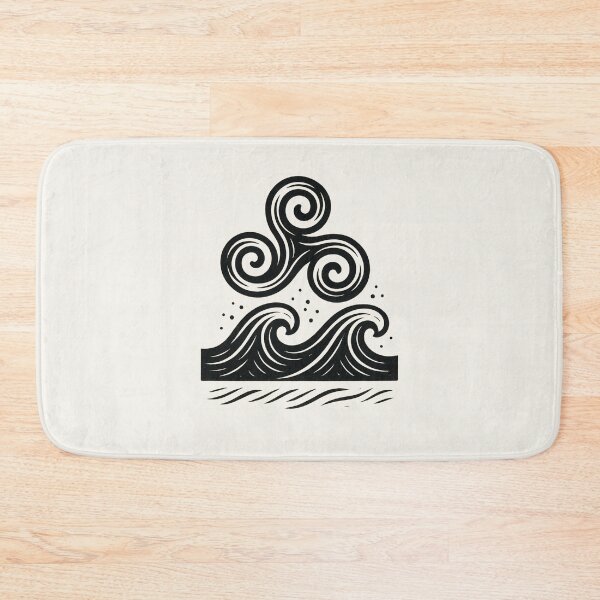 Item preview, Triskel & Sea — Artistic Celtic Waves designed and sold by Bratak.