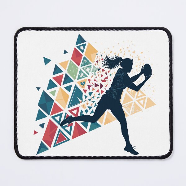 Item preview, Women’s Rugby Power – Bold Female Sports Design designed and sold by VividOrganica.