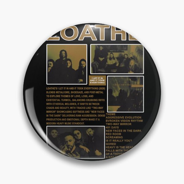 Item preview, Loathe Shirt, I Let It In and It Took Everything Album T-Shirt, Loathe Tour, Loathe Merch, Band T-Shirt, Music Shirt designed and sold by rieswileyq.