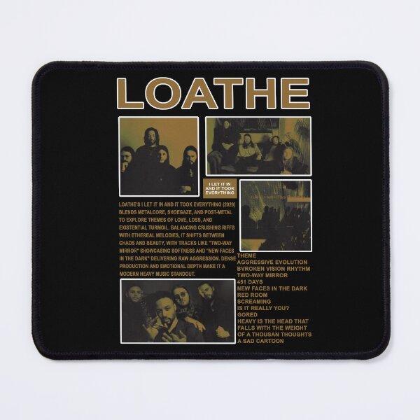 Item preview, Loathe Shirt, I Let It In and It Took Everything Album T-Shirt, Loathe Tour, Loathe Merch, Band T-Shirt, Music Shirt designed and sold by rieswileyq.