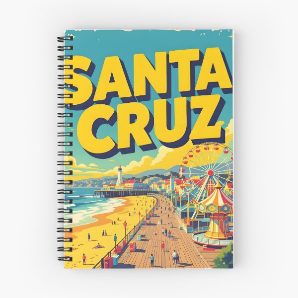 Item preview, Santa Cruz Beach Boardwalk: Painterly Seaside Celebration designed and sold by LSVart.