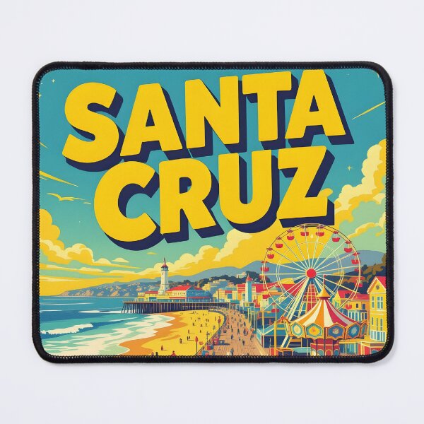 Item preview, Santa Cruz Beach Boardwalk: Painterly Seaside Celebration designed and sold by LSVart.