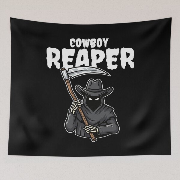 Item preview, COWBOY REAPER - GRIM REAPER HALLOWEEN designed and sold by KEF Custom.