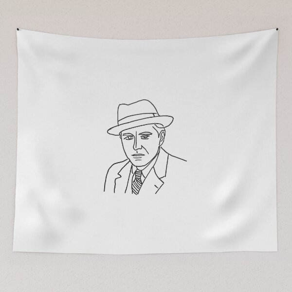 Item preview, Al Line White  designed and sold by SJHorsfall.