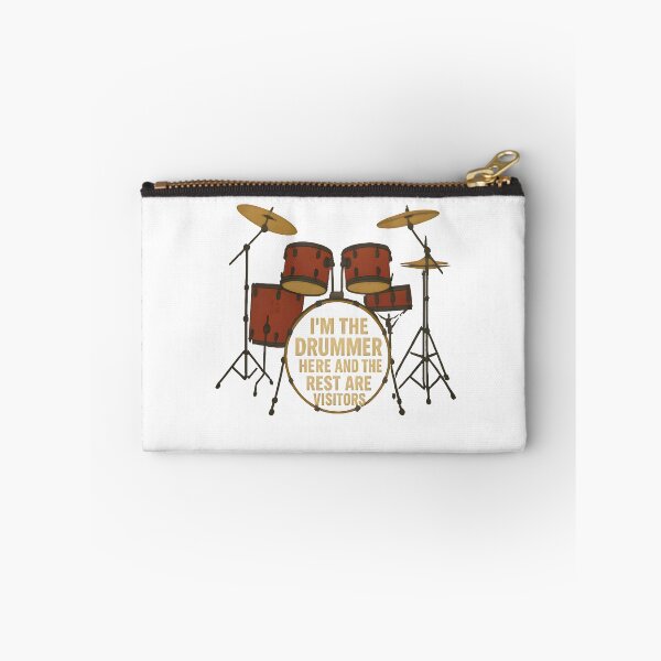 Item preview, Cool drums - I'M THE DRUMMER HERE AND THE REST ARE VISITORS designed and sold by MyPixelFun.