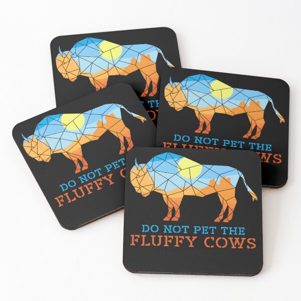 Item preview, Bison National Park Do Not Pet The Fluffy Cows designed and sold by Stroblesamuel.