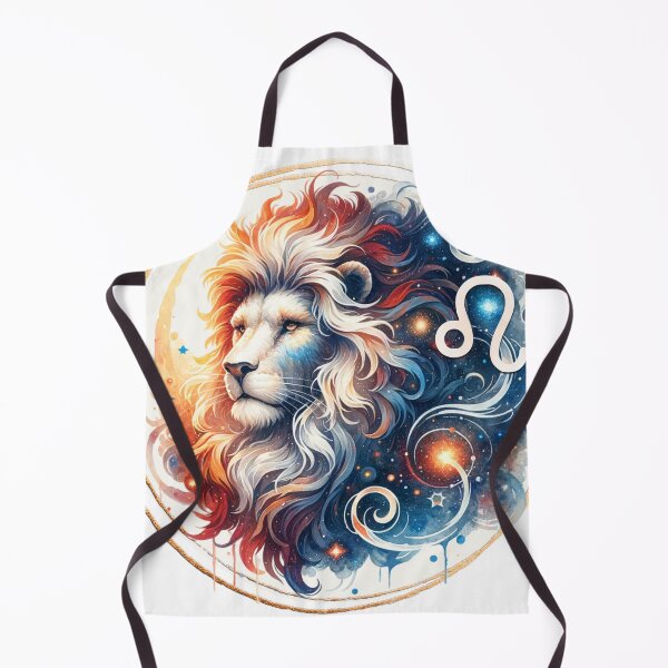 Item preview, Watercolor Mystic Zodiac Clipart- Leo designed and sold by Eiwaprints.