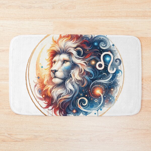 Item preview, Watercolor Mystic Zodiac Clipart- Leo designed and sold by Eiwaprints.