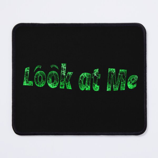 Item preview, Look at me, green horror designed and sold by CONTROLLEDWAVES.