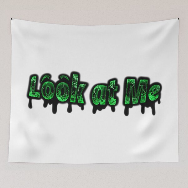 Item preview, Look at me, green horror designed and sold by CONTROLLEDWAVES.