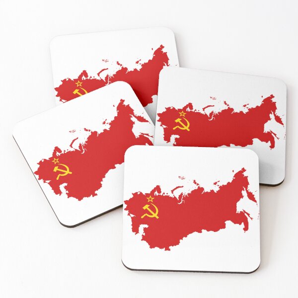 Item preview, Vintage USSR Map Print | Soviet Union Poster - Cold War Era Geography, Communist Bloc Wall Art & Historical Education Stickers designed and sold by RevolutionToday.