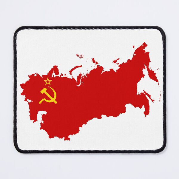Item preview, Vintage USSR Map Print | Soviet Union Poster - Cold War Era Geography, Communist Bloc Wall Art & Historical Education Stickers designed and sold by RevolutionToday.