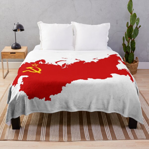 Item preview, Vintage USSR Map Print | Soviet Union Poster - Cold War Era Geography, Communist Bloc Wall Art & Historical Education Stickers designed and sold by RevolutionToday.