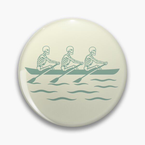 Item preview, Skeleton Rowing Crew – Cambridge Blue Vintage Rowing Design designed and sold by Totally Gen X.