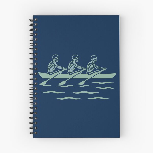 Item preview, Skeleton Rowing Crew – Cambridge Blue Vintage Rowing Design designed and sold by Totally Gen X.