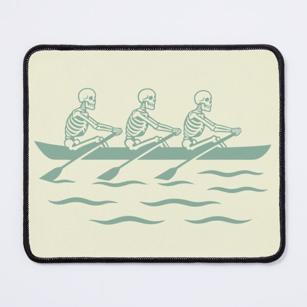 Item preview, Skeleton Rowing Crew – Cambridge Blue Vintage Rowing Design designed and sold by Totally Gen X.